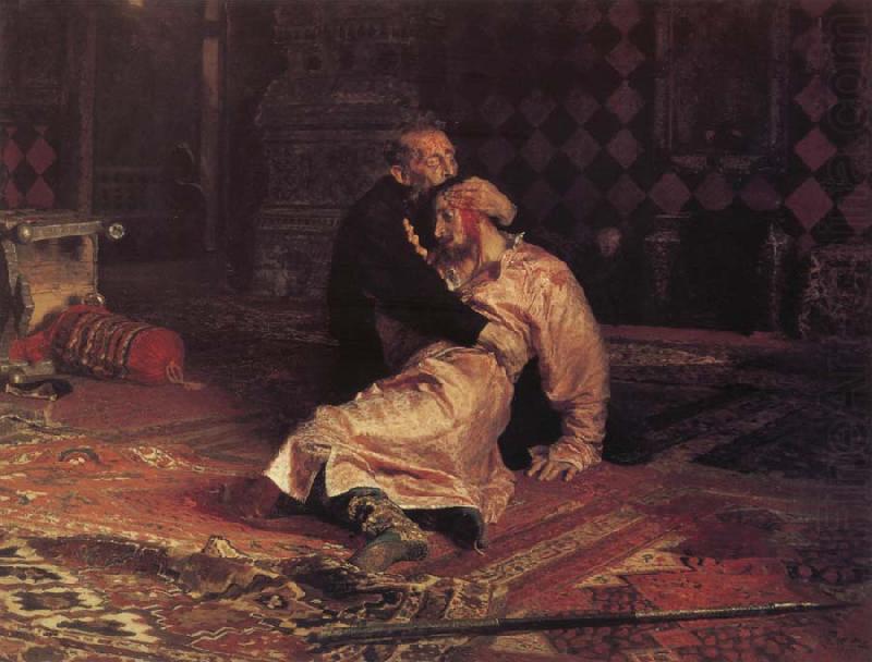 Ilya Repin Ivan the Terrible and his Son on 16 November 1581 china oil painting image